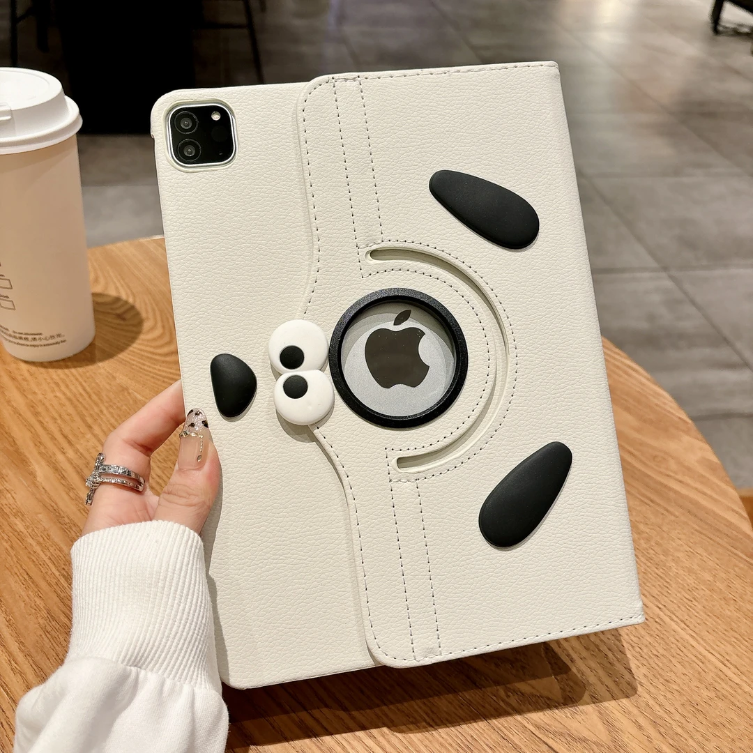 新款diy表情狗适用小米5/5pro旋转平板壳6pro11防弯RedmiPad10.6