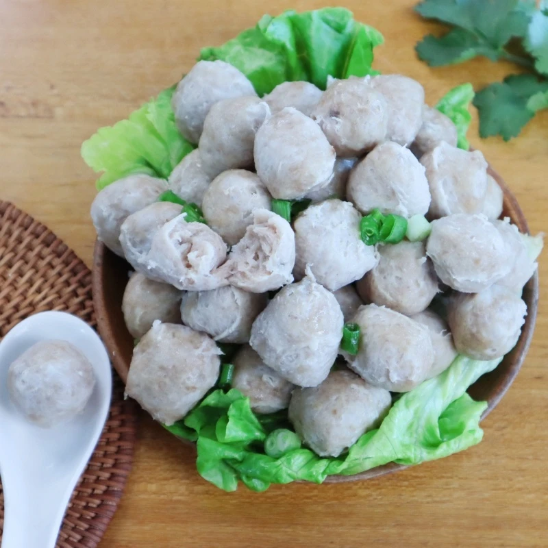 美娜子漳浦肉丸500g 新鲜食材手工制作老少皆宜 火锅烧烤关东煮