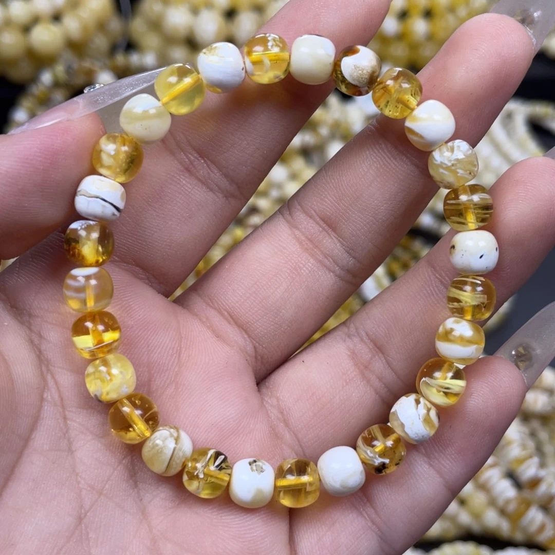 蜜蜡未镶嵌珠宝奇石7m