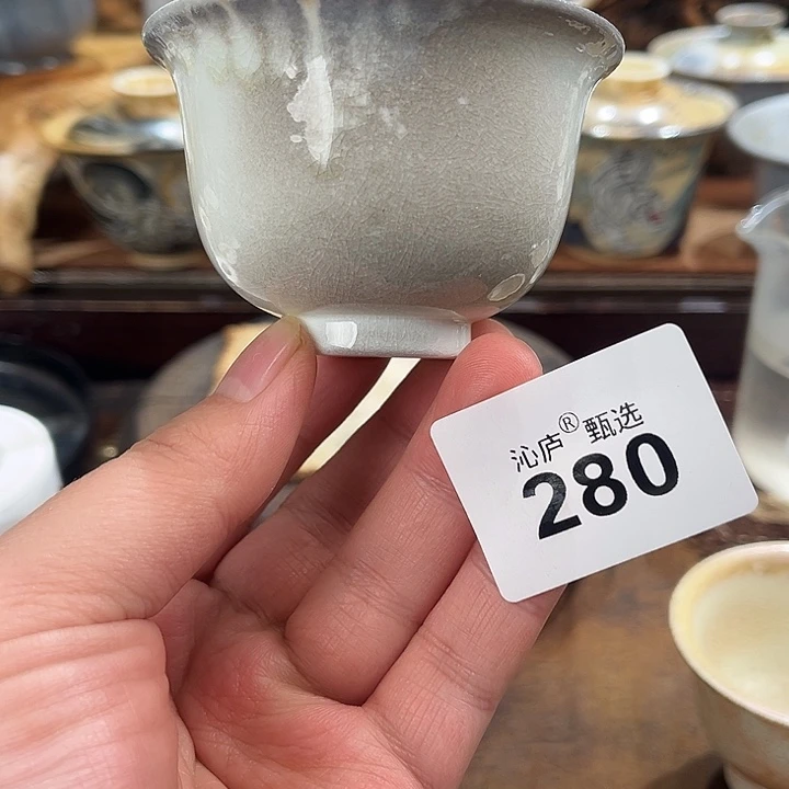 沁庐柴窑古法柴烧全手工茶具