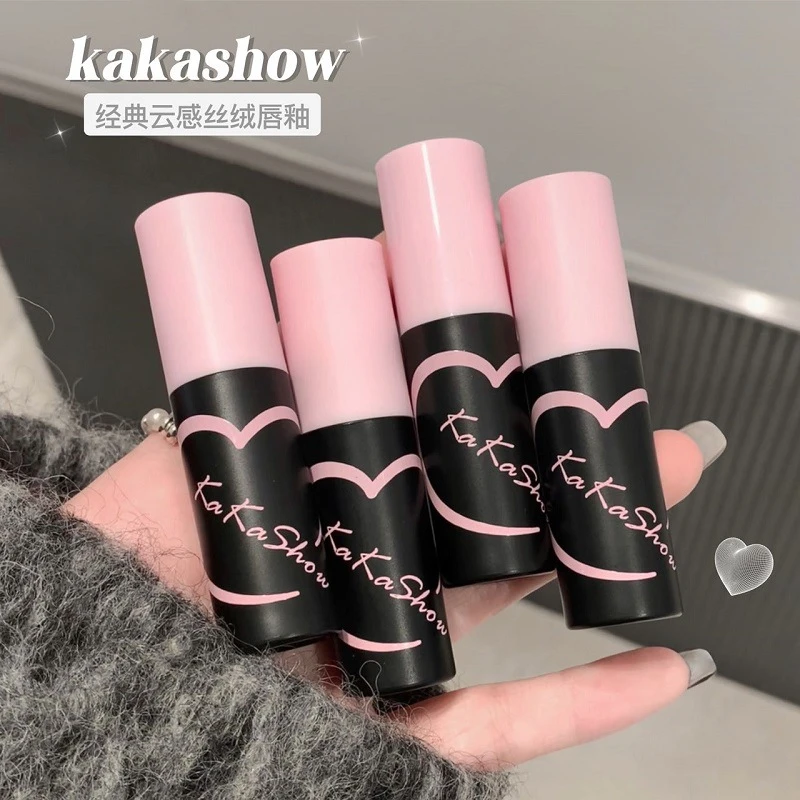 云感丝绒唇釉哑光奶霜柔雾持妆口红纯欲显白少女唇泥学生平价雾面