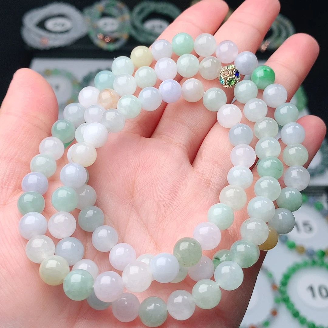 翡翠手串未镶嵌翡翠