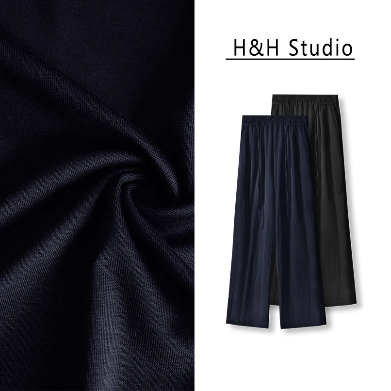 2025新款时尚薄款春夏休闲阔腿裤百搭显瘦宽松垂感夏季裤子女