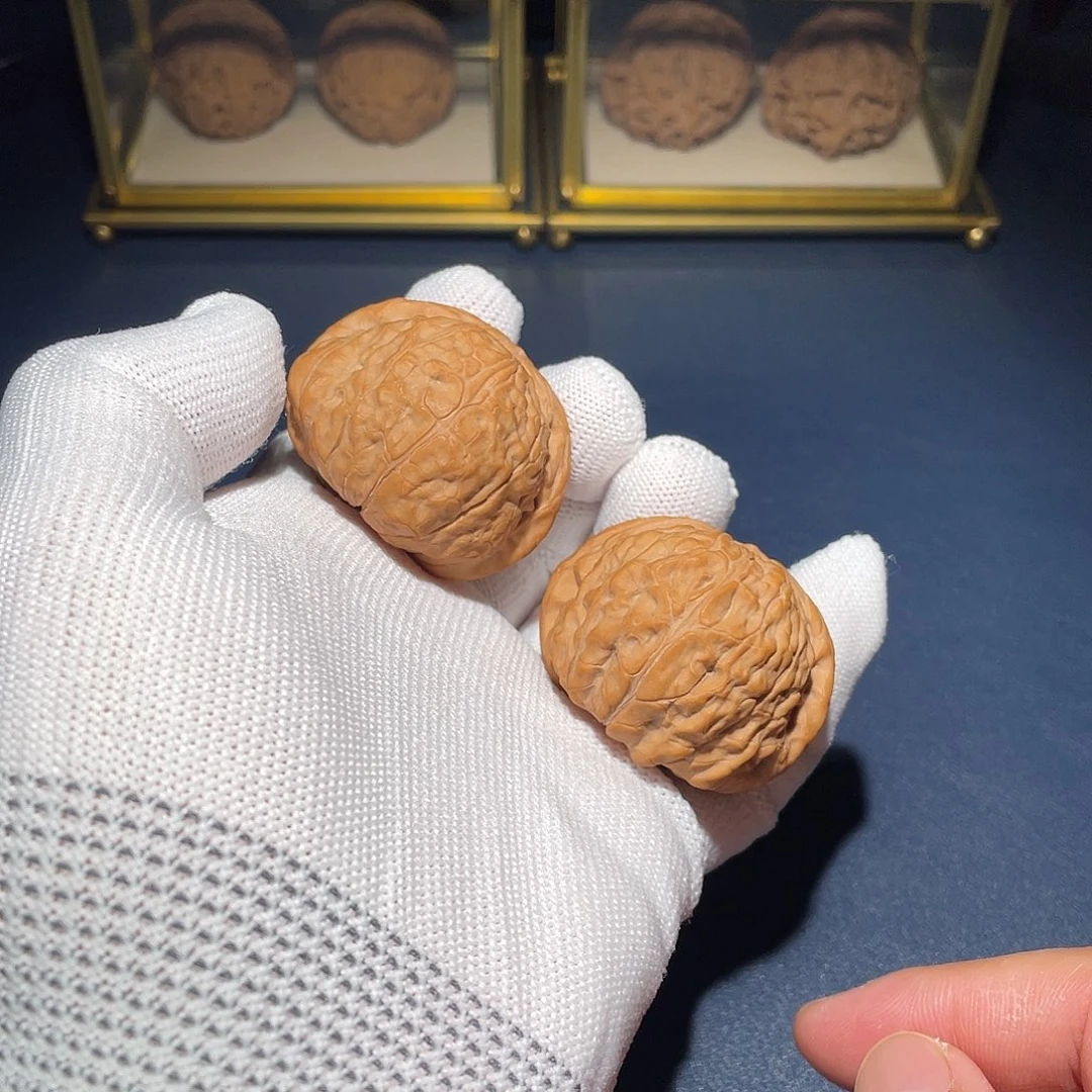 把件文玩核桃43南瓜墩