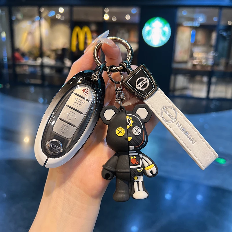 适用东风日产钥匙套天籁新逍客奇骏蓝鸟14代轩逸车扣壳包尼桑高档