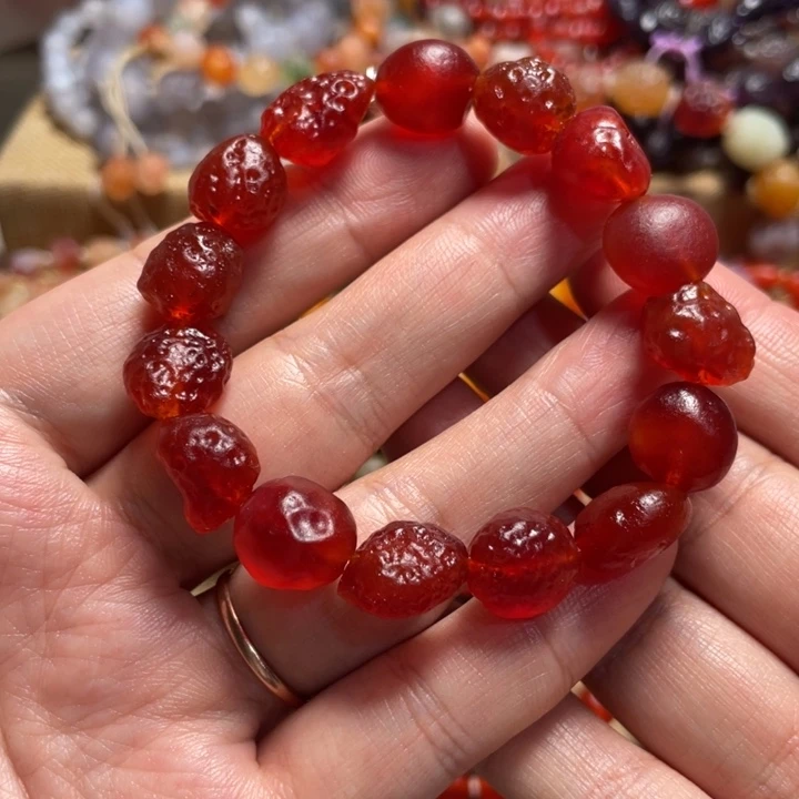 玛瑙/玉髓合金手链