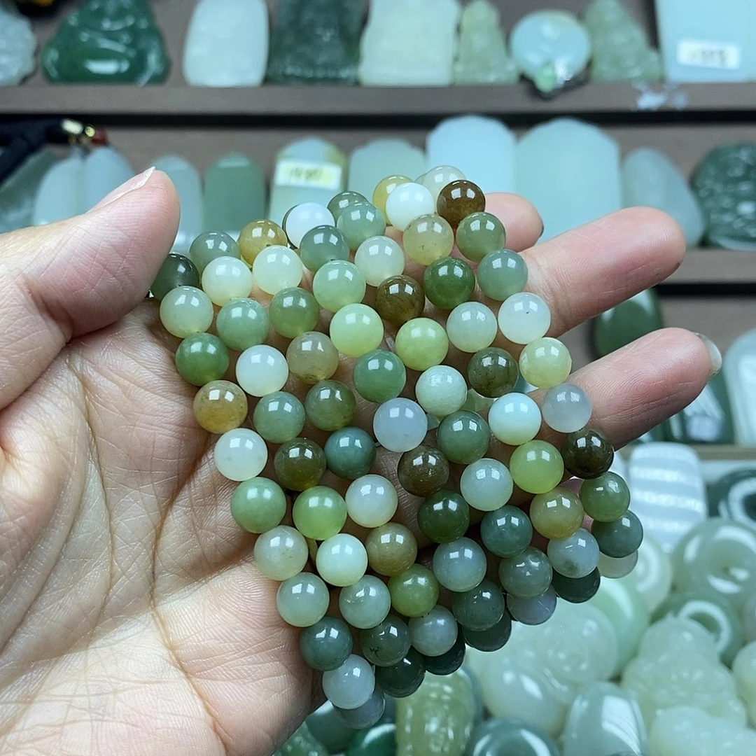 和田玉未镶嵌颈饰多宝串多样性发1件