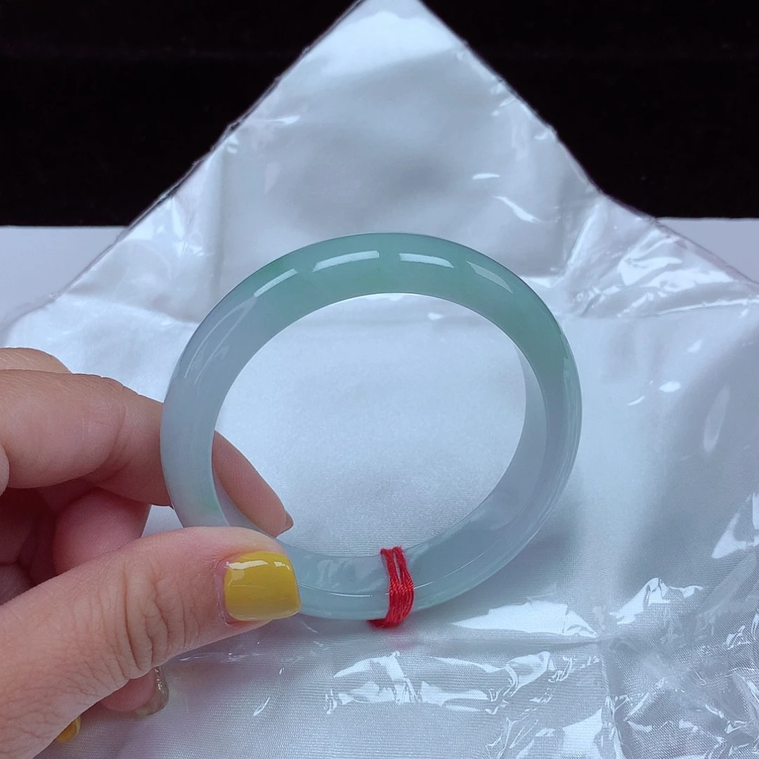 未镶嵌手镯翡翠圈口54