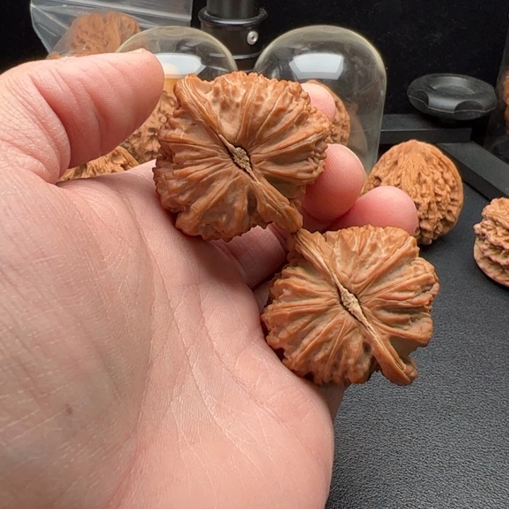 把件文玩核桃闹*东42.5球白