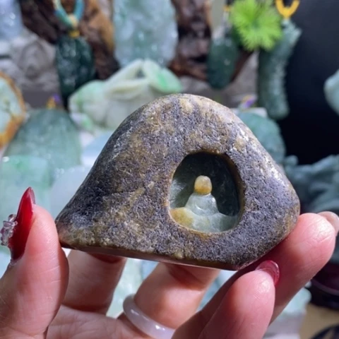 【闪购商品】颈饰未镶嵌翡翠悟道