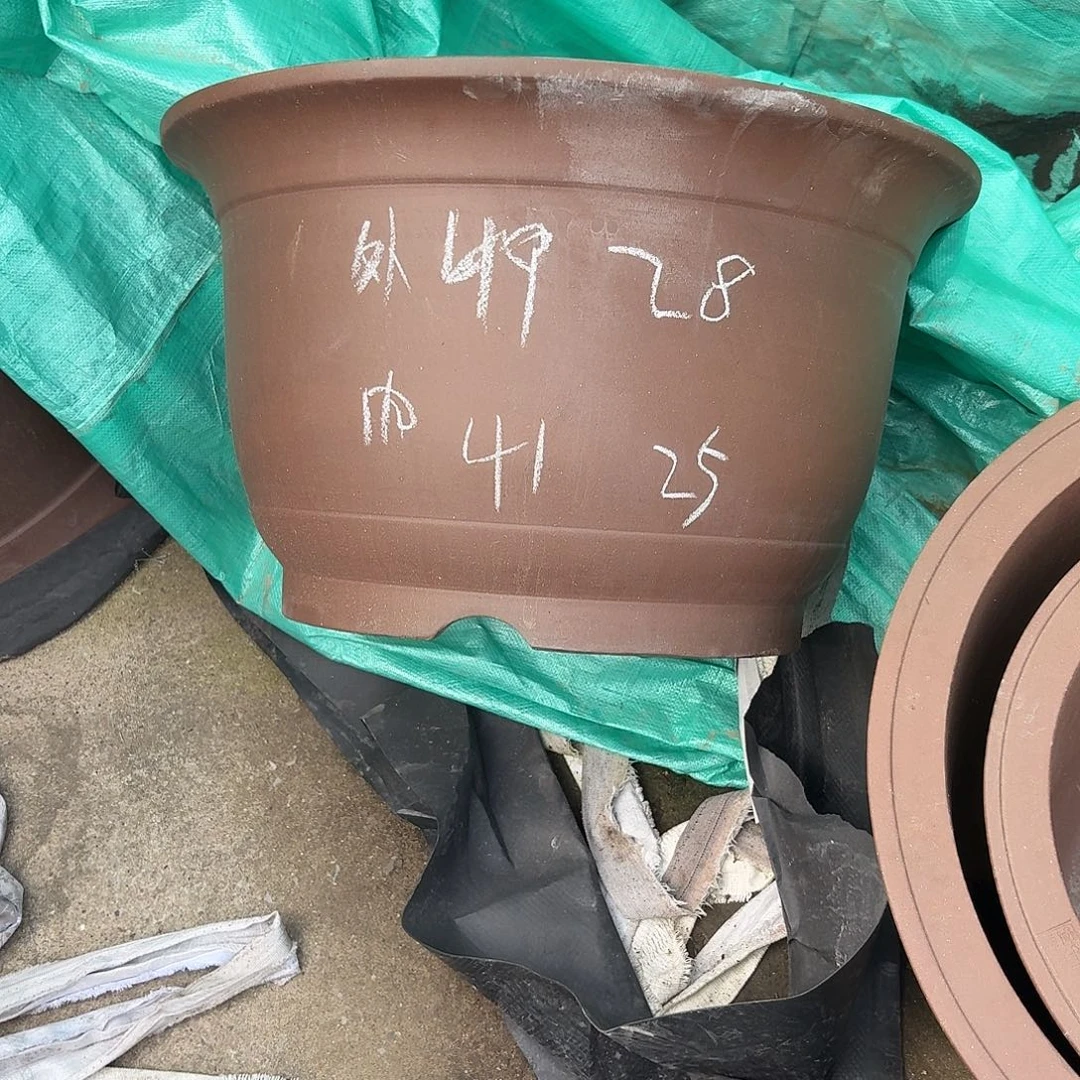 紫砂紫砂花盆大金钟一个