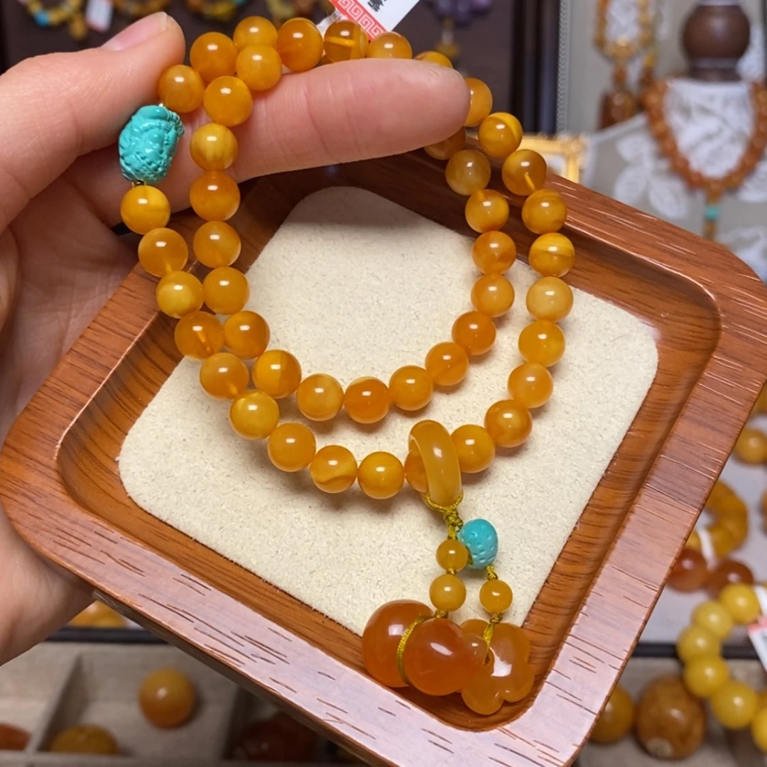 【闪购商品】手链蜜蜡未镶嵌手串