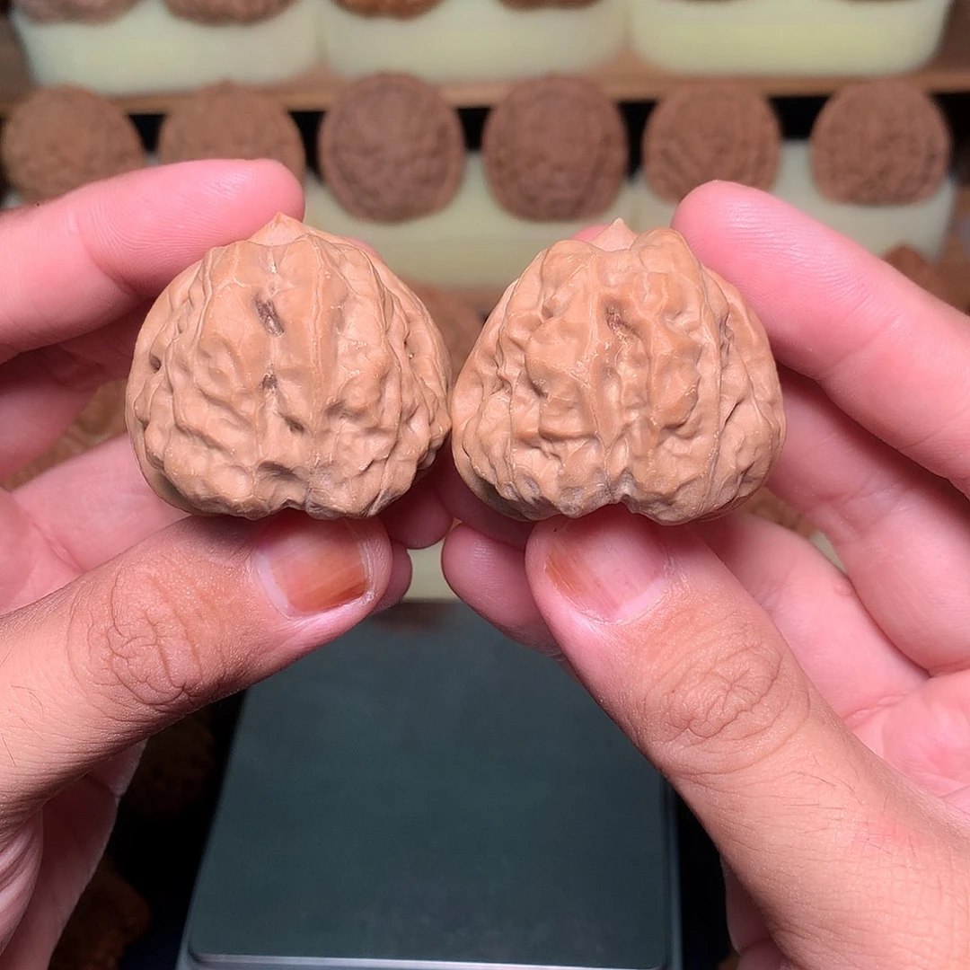 吊坠文玩核桃43肚延庆三角肌肉蛙