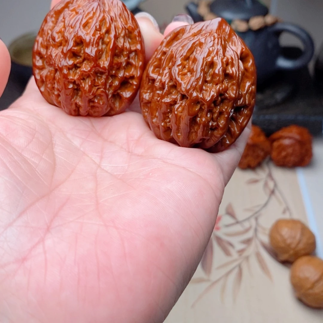 吊坠文玩核桃虎头