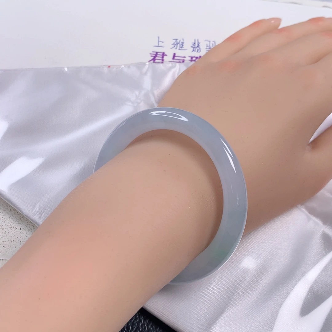 未镶嵌手镯翡翠 圆条252