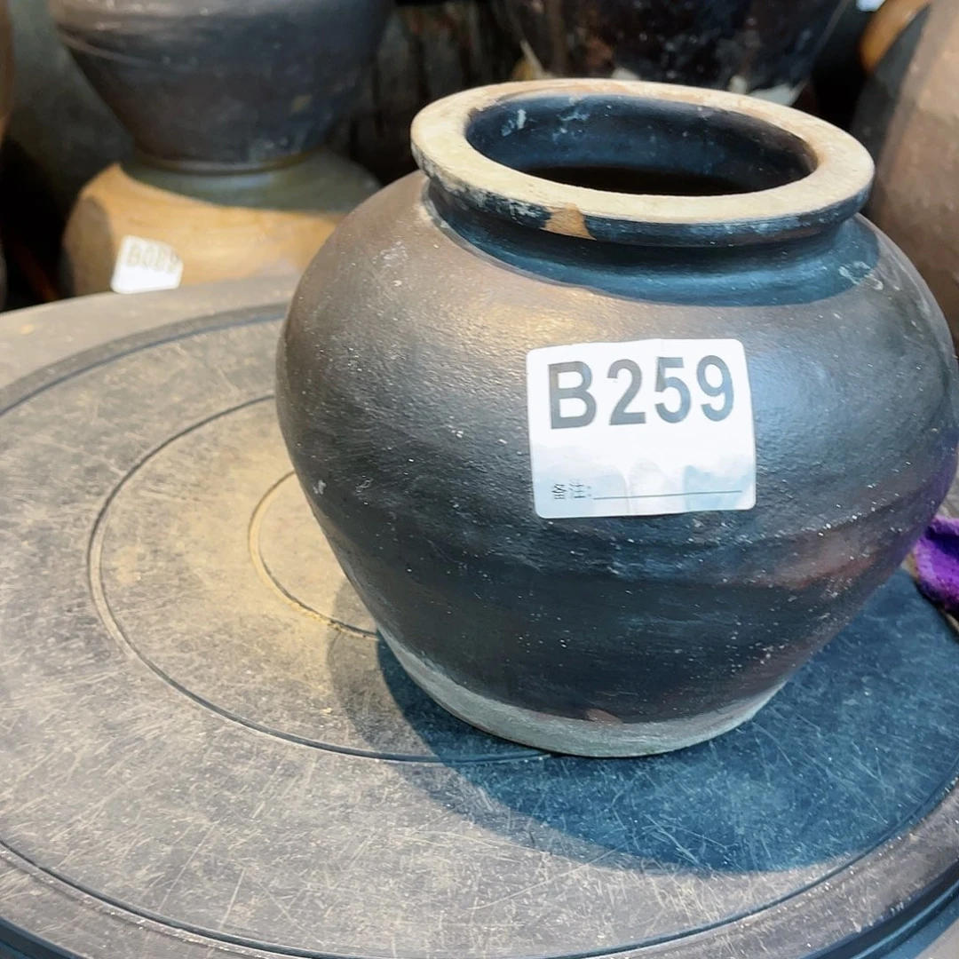 春****7翔宇老物件老陶罐b259