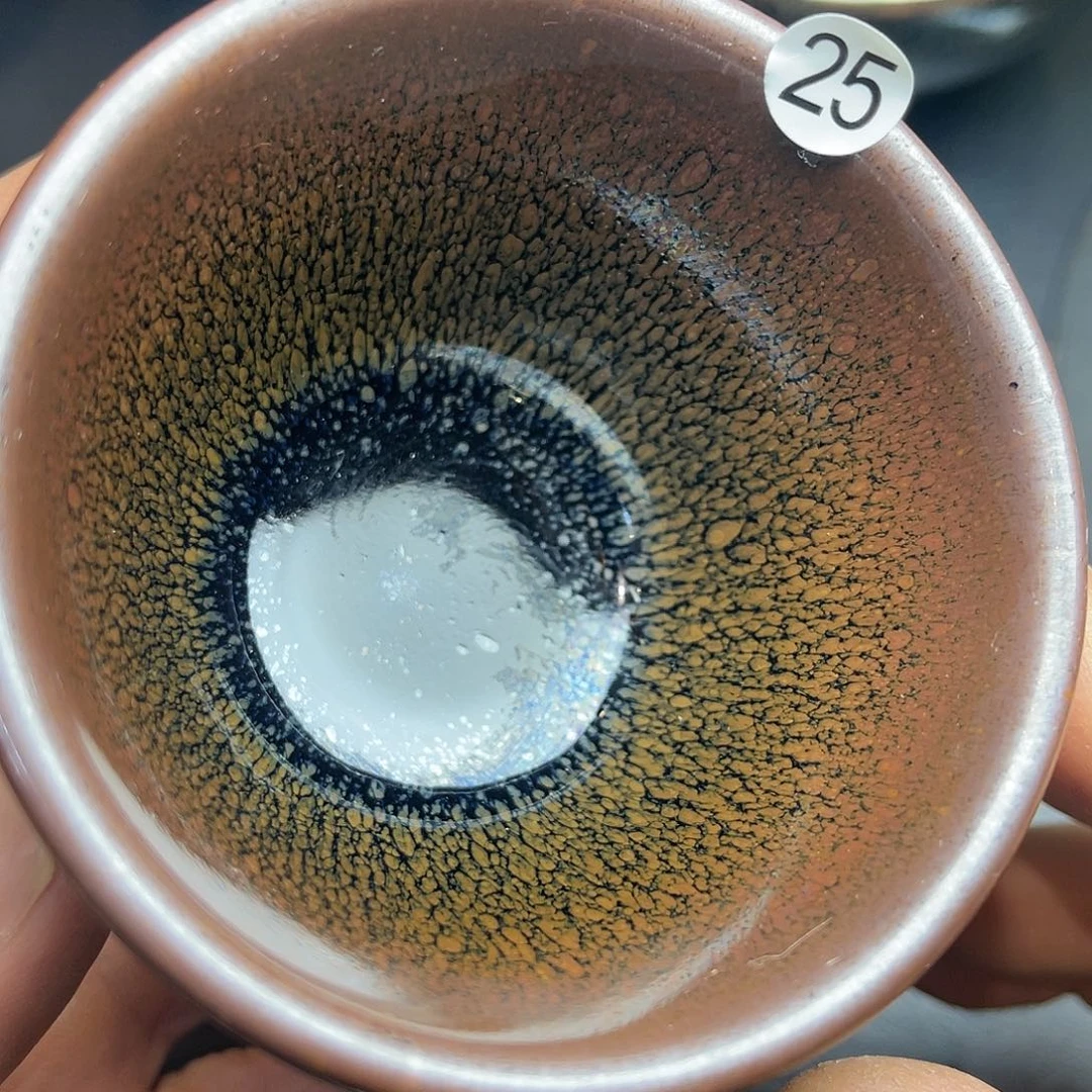 茶盏龙窑柴烧7.5口径