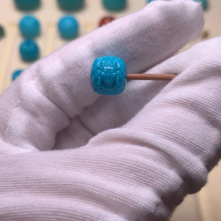 绿松石未镶嵌度母10.3