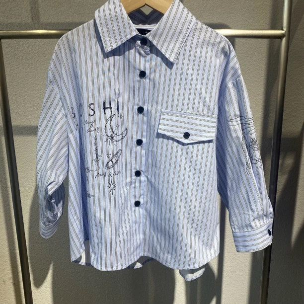 505儿童长袖衬衫