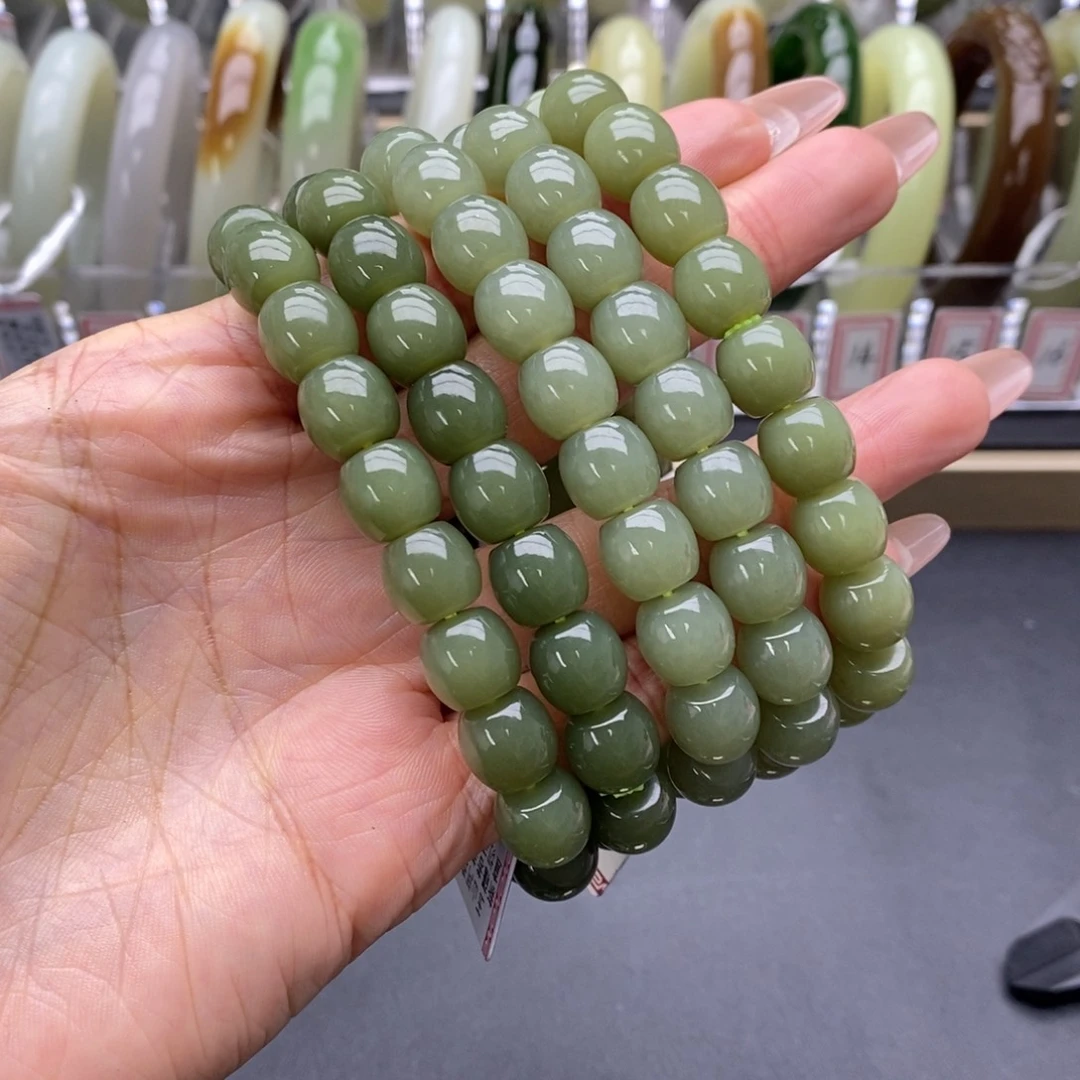 和田玉未镶嵌手串多样性拍一发一