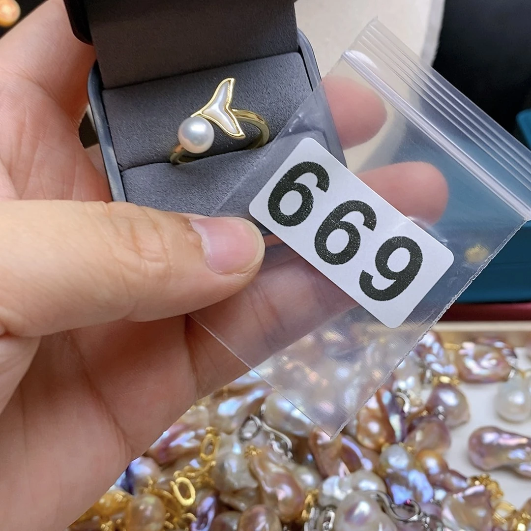 淡水珍珠未镶嵌颈饰669