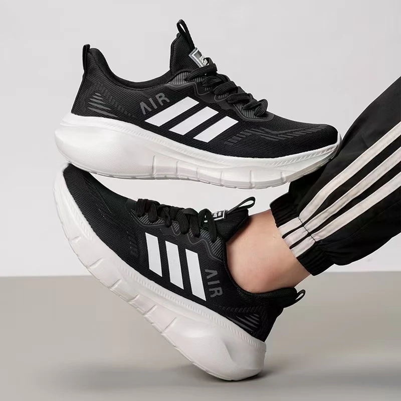 【劲步运动】2025爆款百搭时尚跑步运动鞋男女情侣轻跑鞋2501Ds