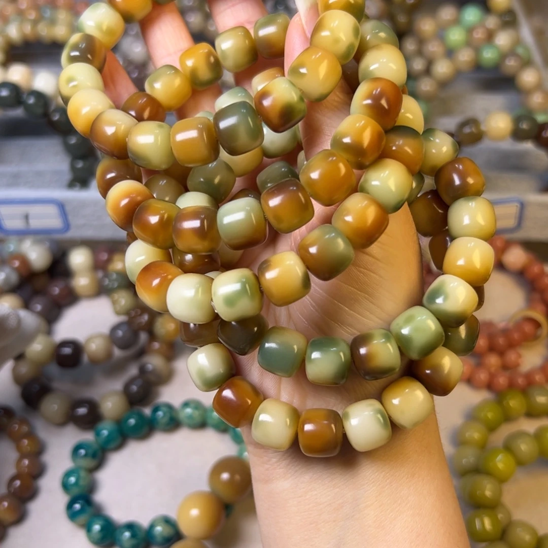 手串菩提根/象牙果将军行正桶卡12  随机