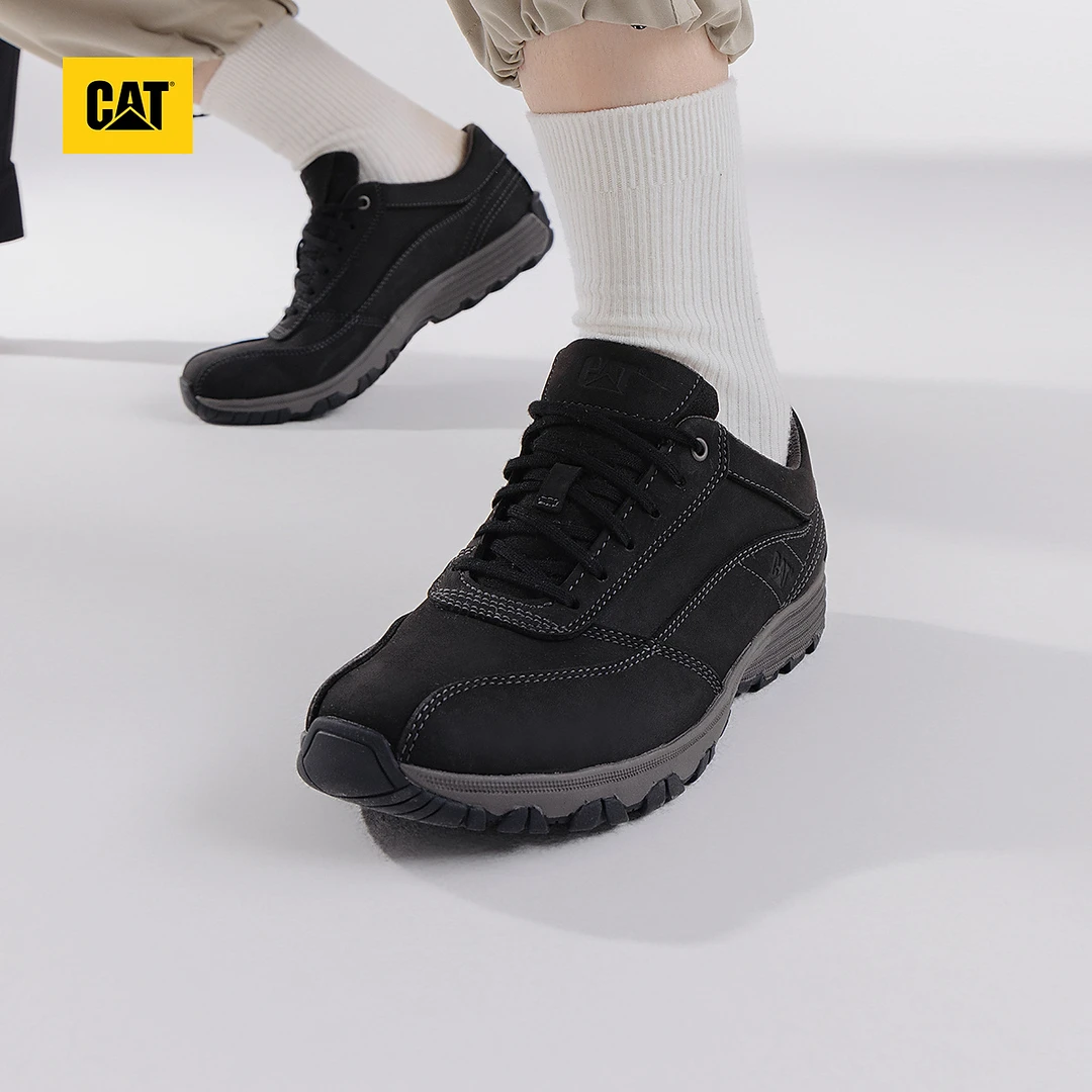 【低帮休闲鞋】CAT卡特25春夏季男同款低帮舒适牛皮休闲鞋透气轻便