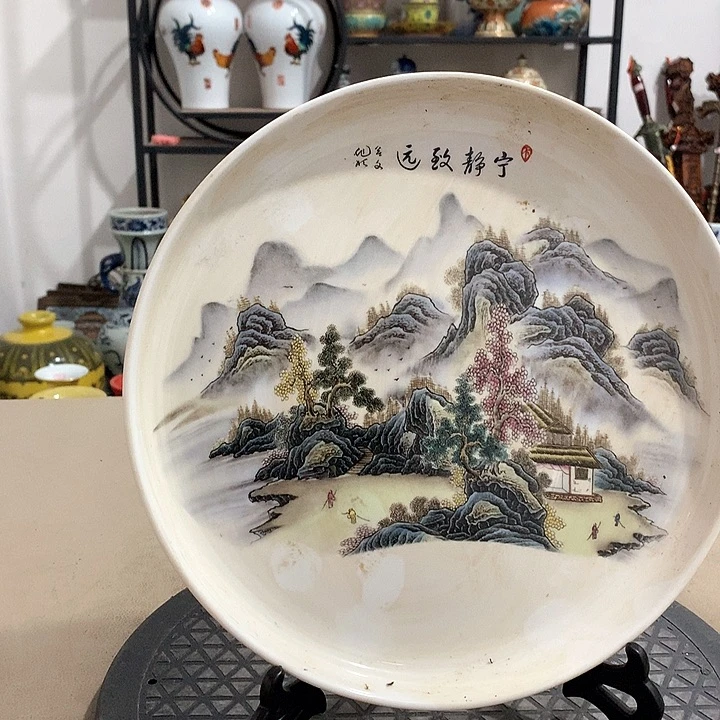 摆件博古架陶瓷摆件