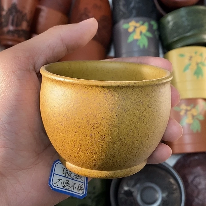 紫砂茶杯瑕疵不退不换