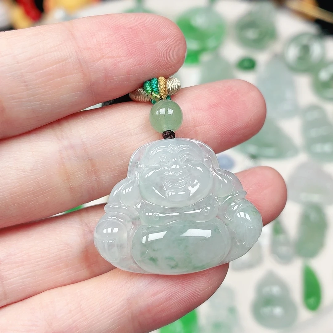 翡翠裸石缅甸天然A货翡翠