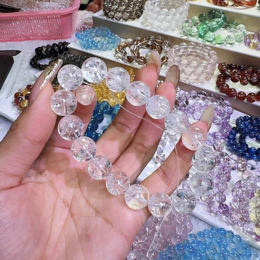 水晶手链未镶嵌可***6白啊塞12