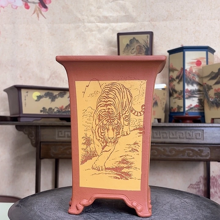紫砂花盆宜兴紫砂