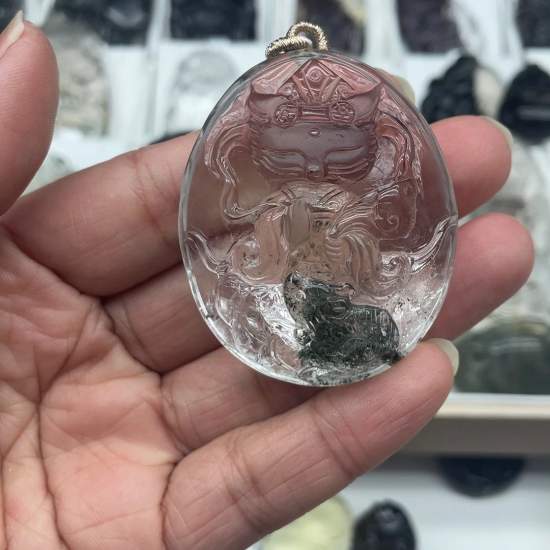 水晶吊坠(不含链)未镶嵌星