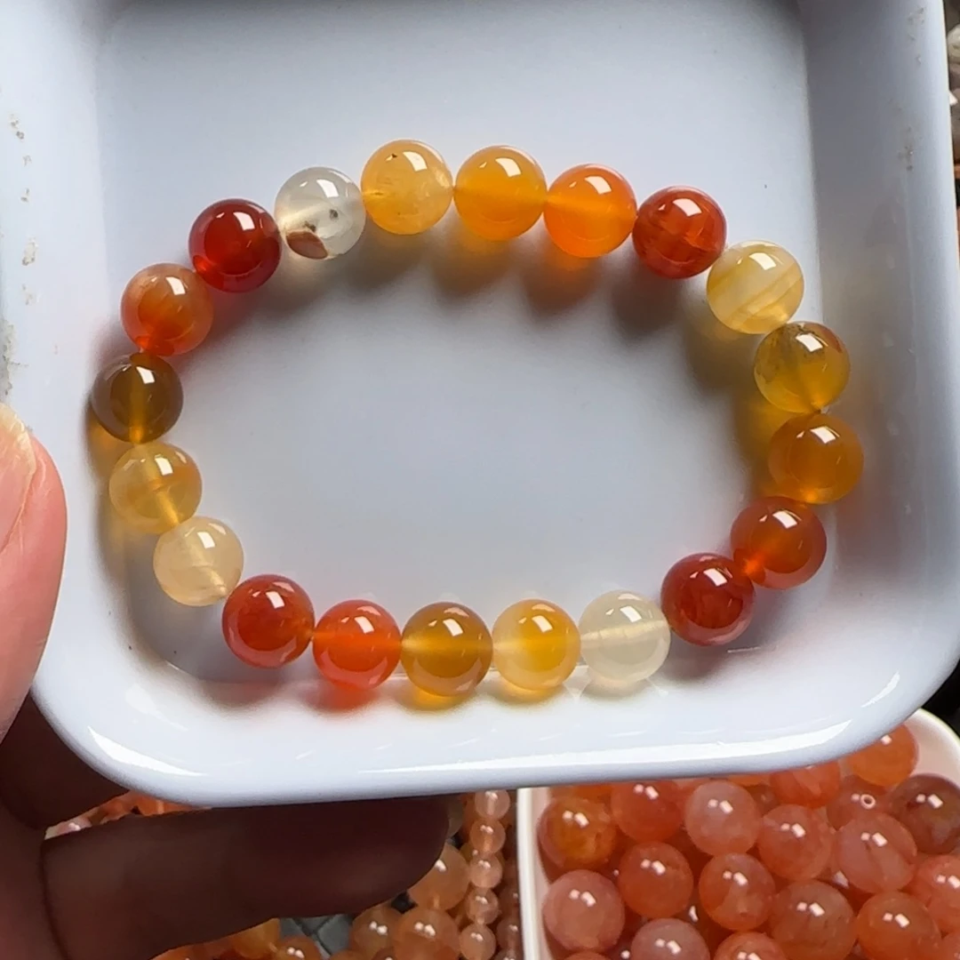 未镶嵌玛瑙/玉髓珠宝半成品