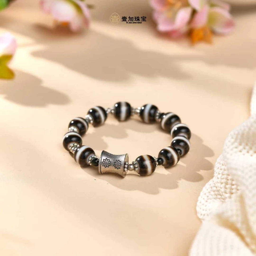 壹加林妹妹 | 玛瑙上肯药师手串多样性发其一