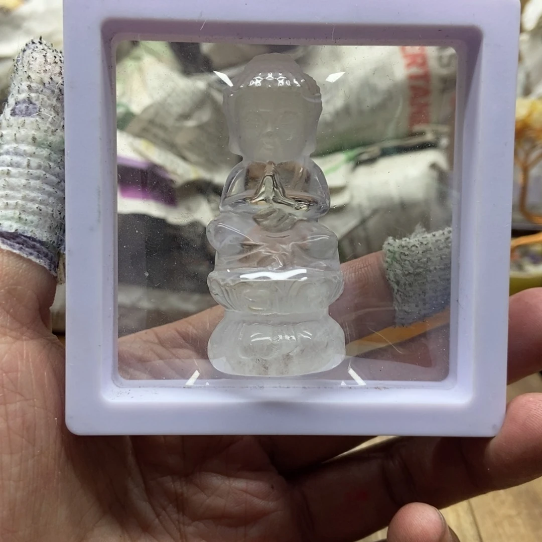 紫晶天然水晶摆件未镶嵌