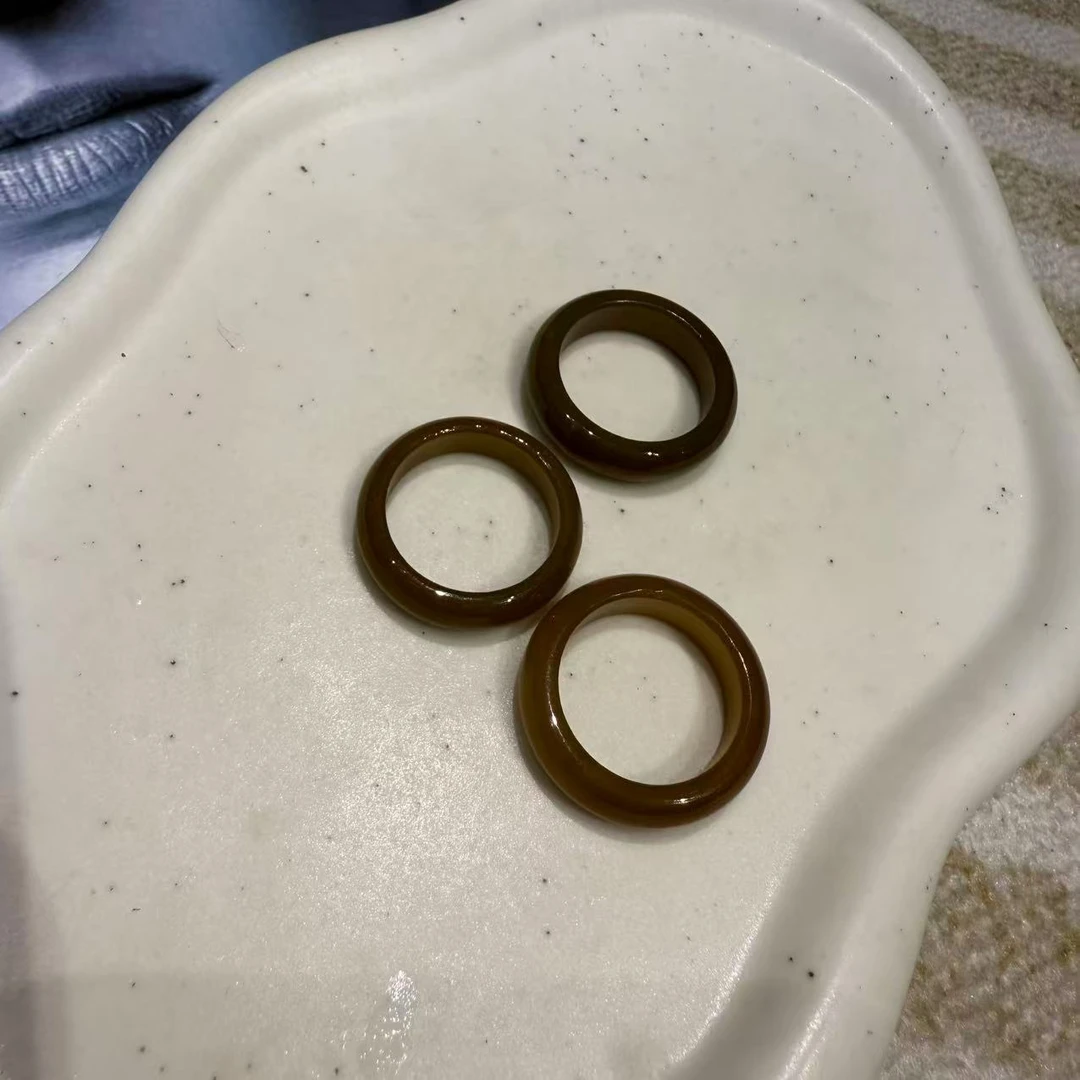 【A367】和田玉糖料戒圈（多样性发一）