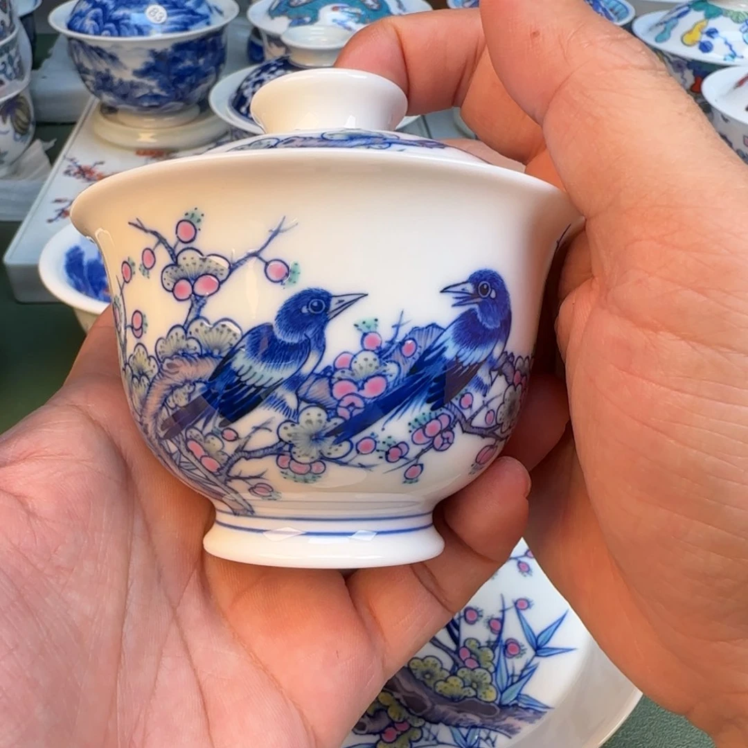 纯手工纯手绘茶具98