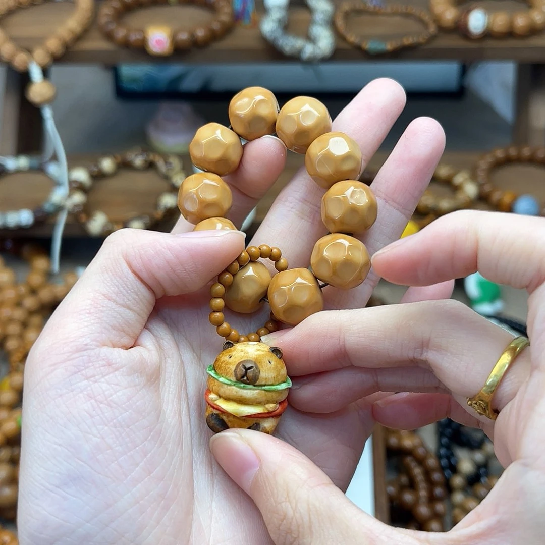 猴头核桃手串丹*手捻卡皮