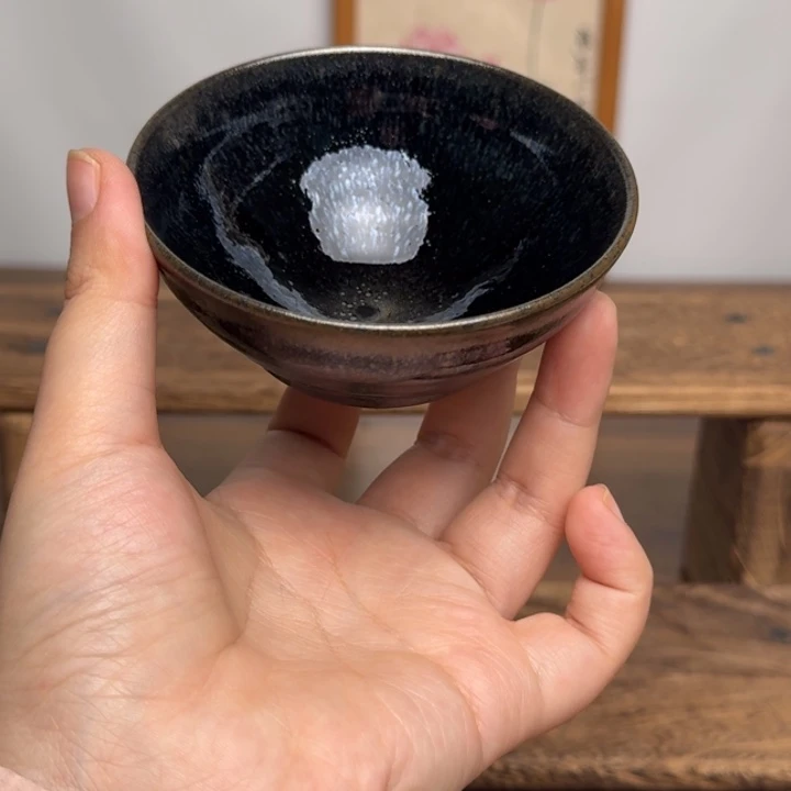 茶盏宋本丁述良建盏柴烧