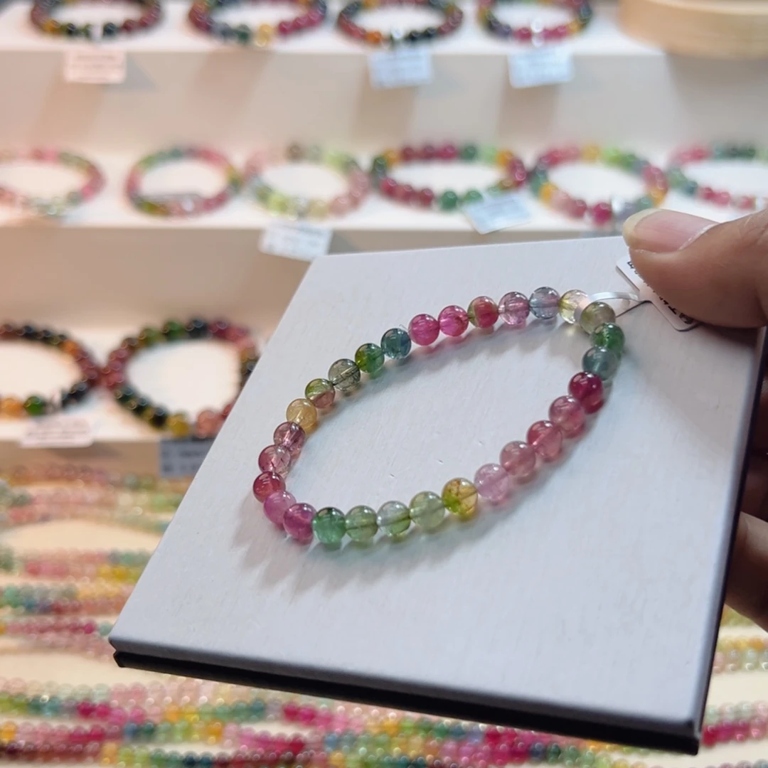 未镶嵌碧玺手链碧玺