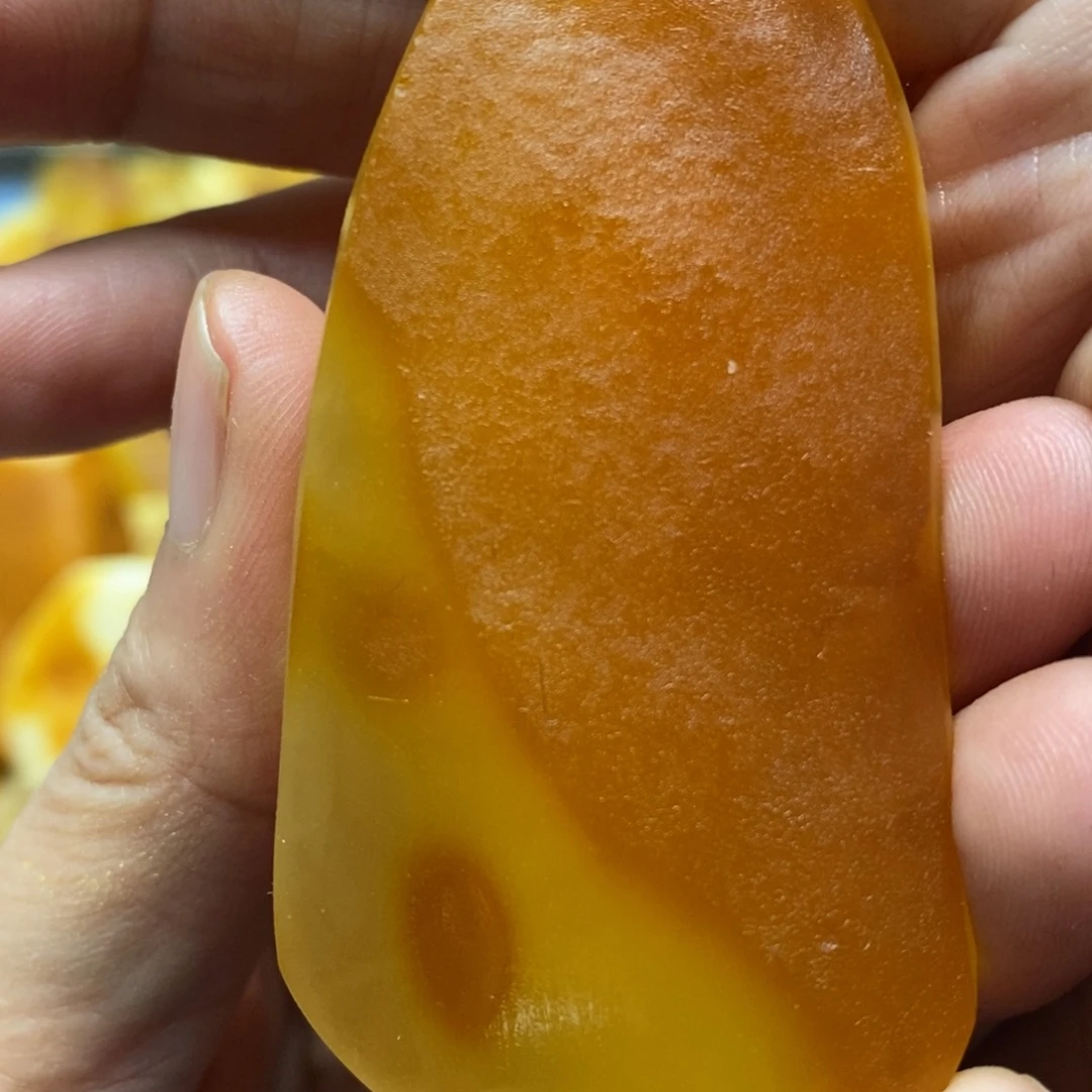 定制琥珀未镶嵌传世琥珀蜜蜡定制