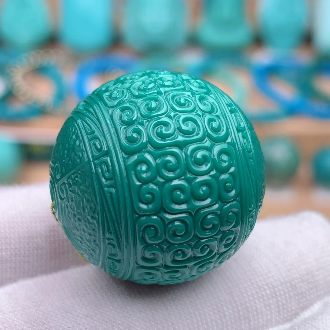 未镶嵌绿松石珠宝奇石25➕回纹