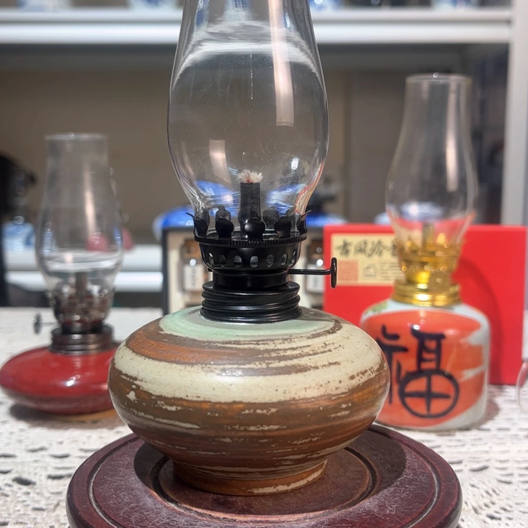 摆件景德镇陶瓷香薰灯