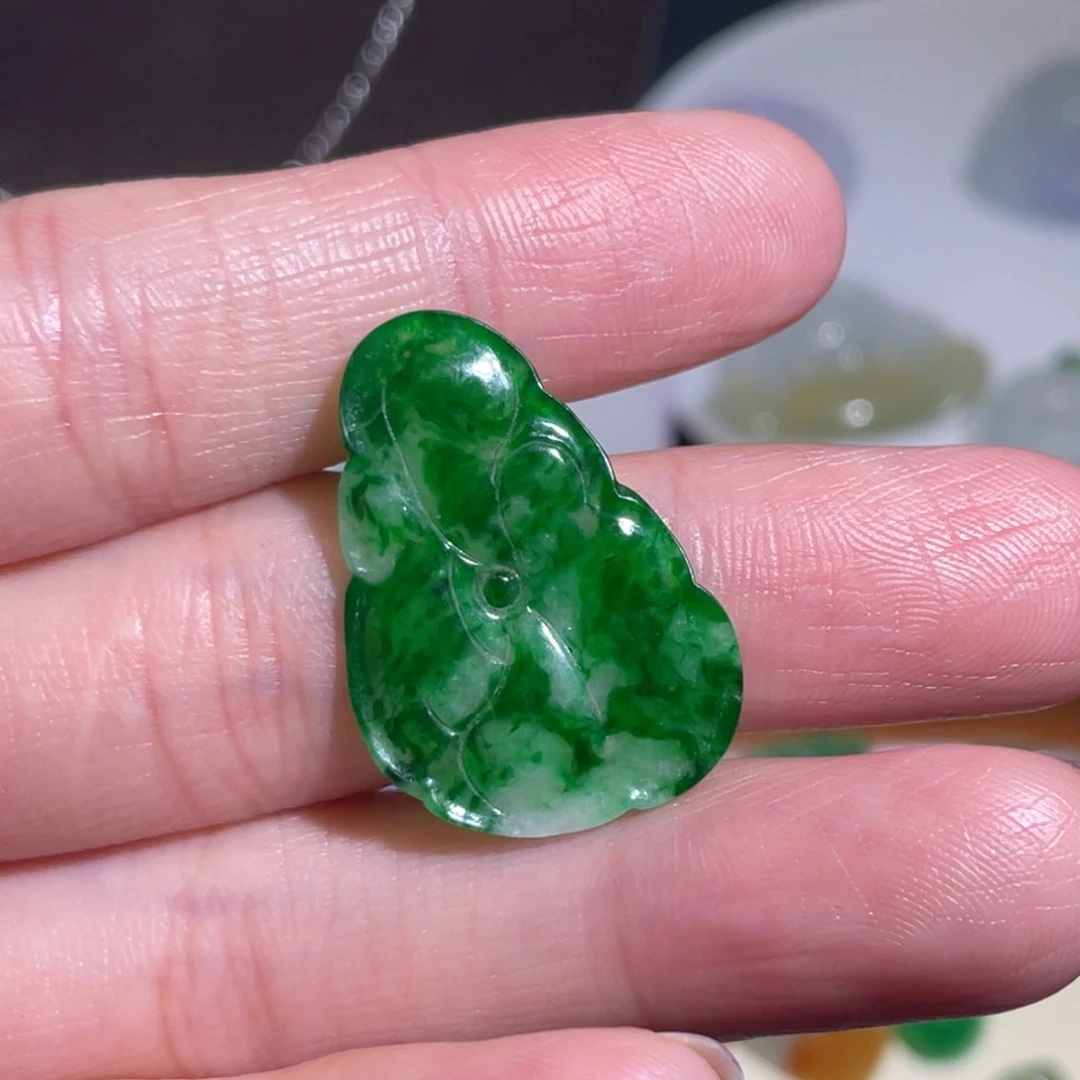 未镶嵌定制翡翠27.1-18.5-1.5