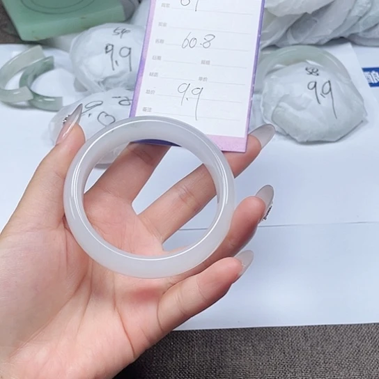 石英质玉手镯未镶嵌01-60