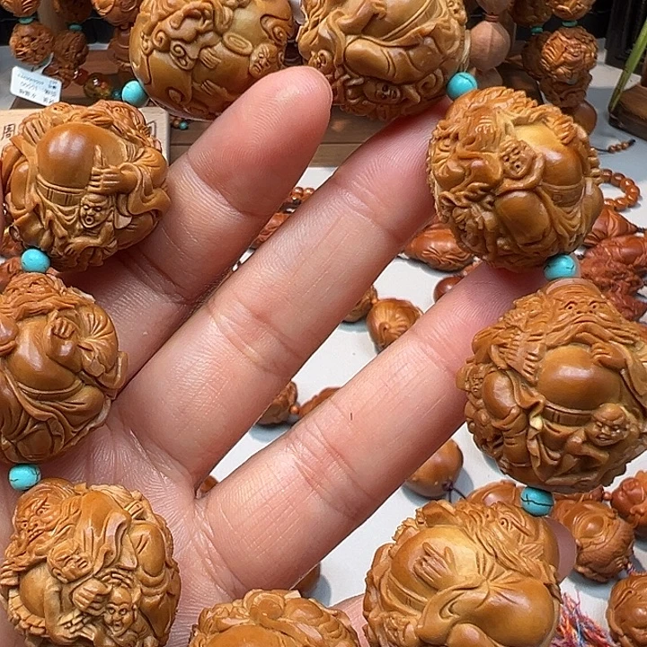 手串/手链橄榄核五鬼钟馗