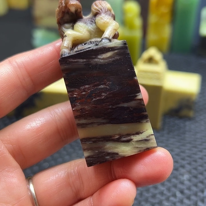 华***哥青田石印章石印章石