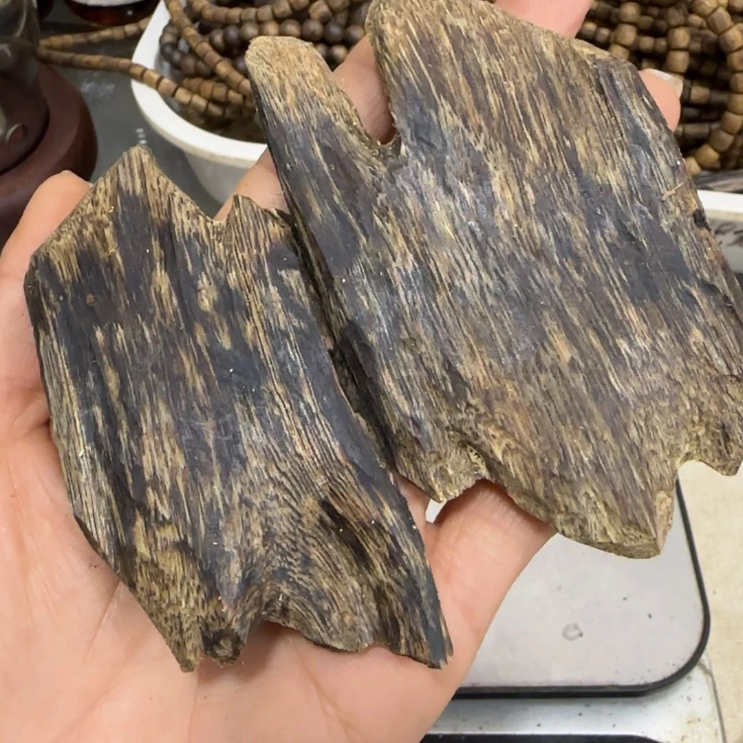 沉香木摆件✨****?海南棋楠沉香老料块料36.3